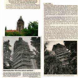 Turmgeruest Bertsdorf 1995